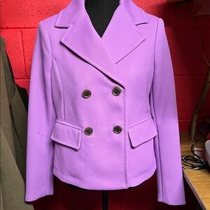 Liz Claiborne Lavender Pea Coat